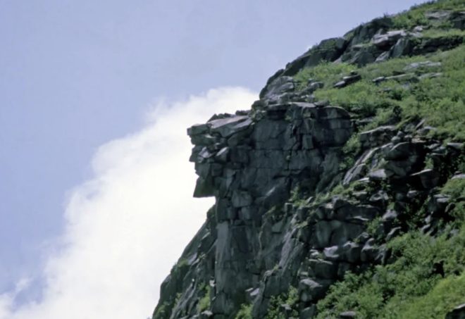Faces in Places: Mimetoliths
